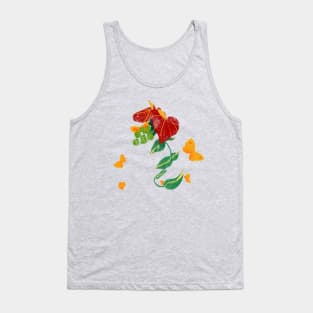 Floral spring | Ilustration and Pattern design Tank Top